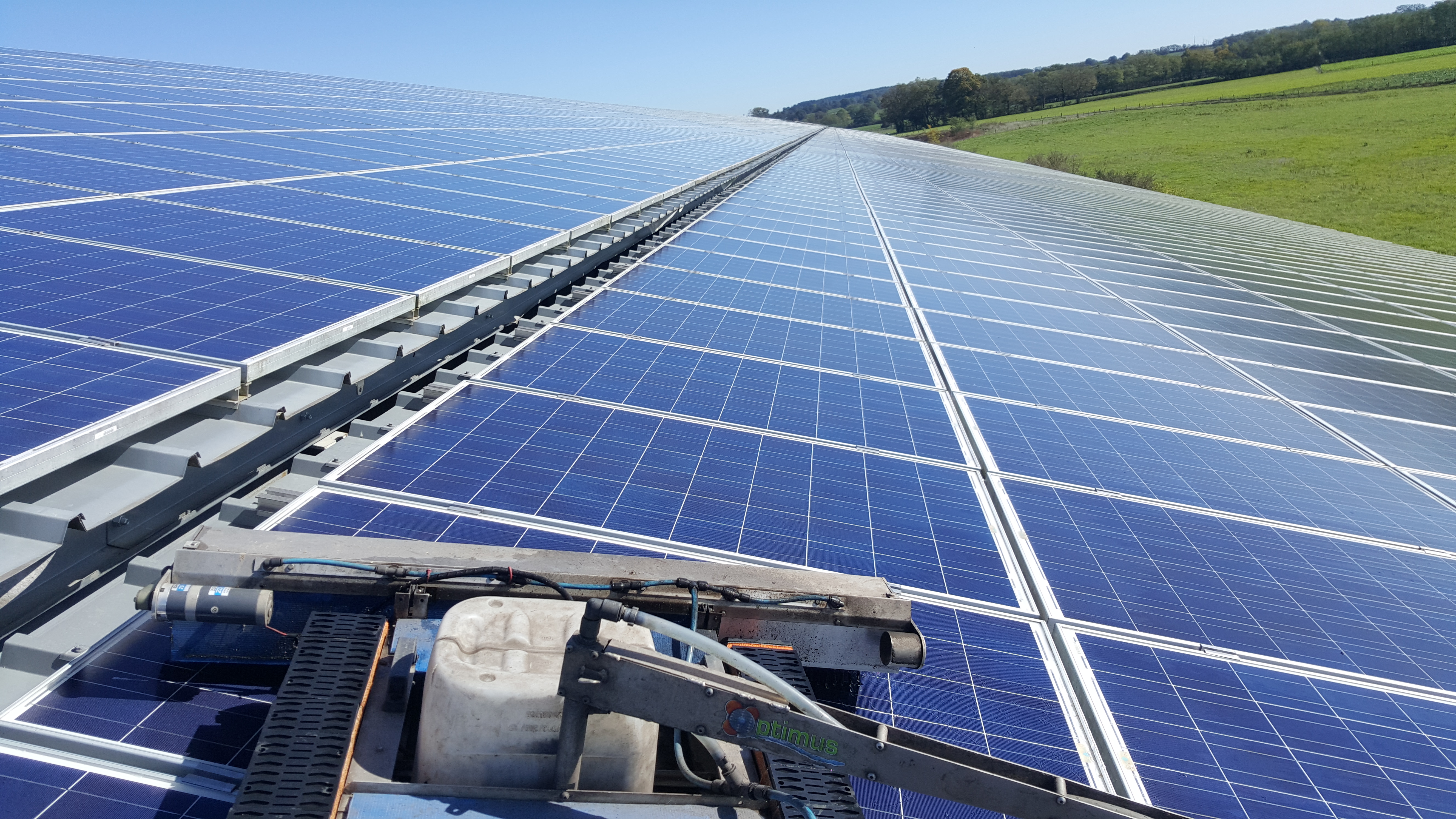 Chantier PV Bâtiment 8 000m²