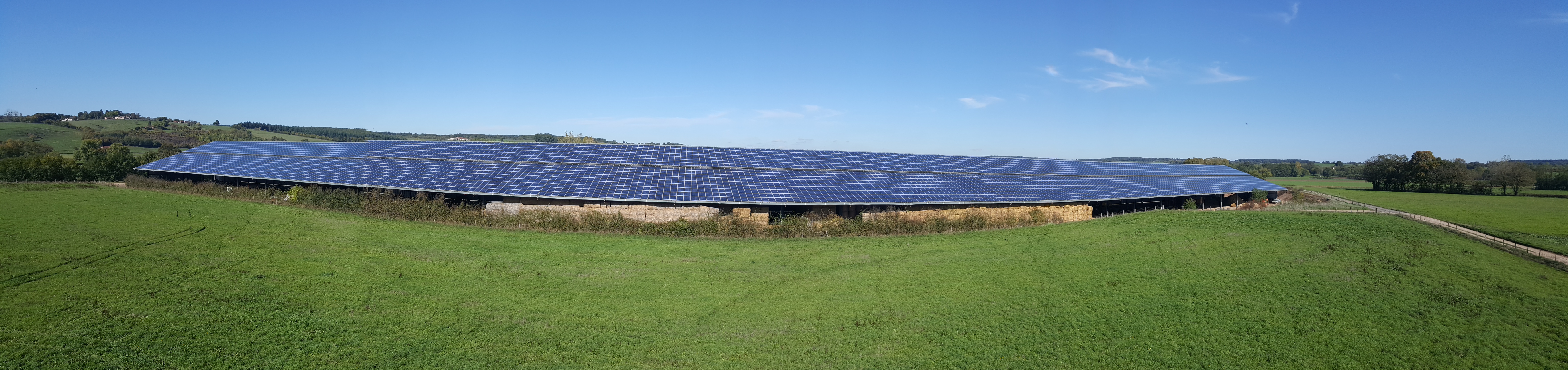 Chantier PV Bâtiment 8 000m²