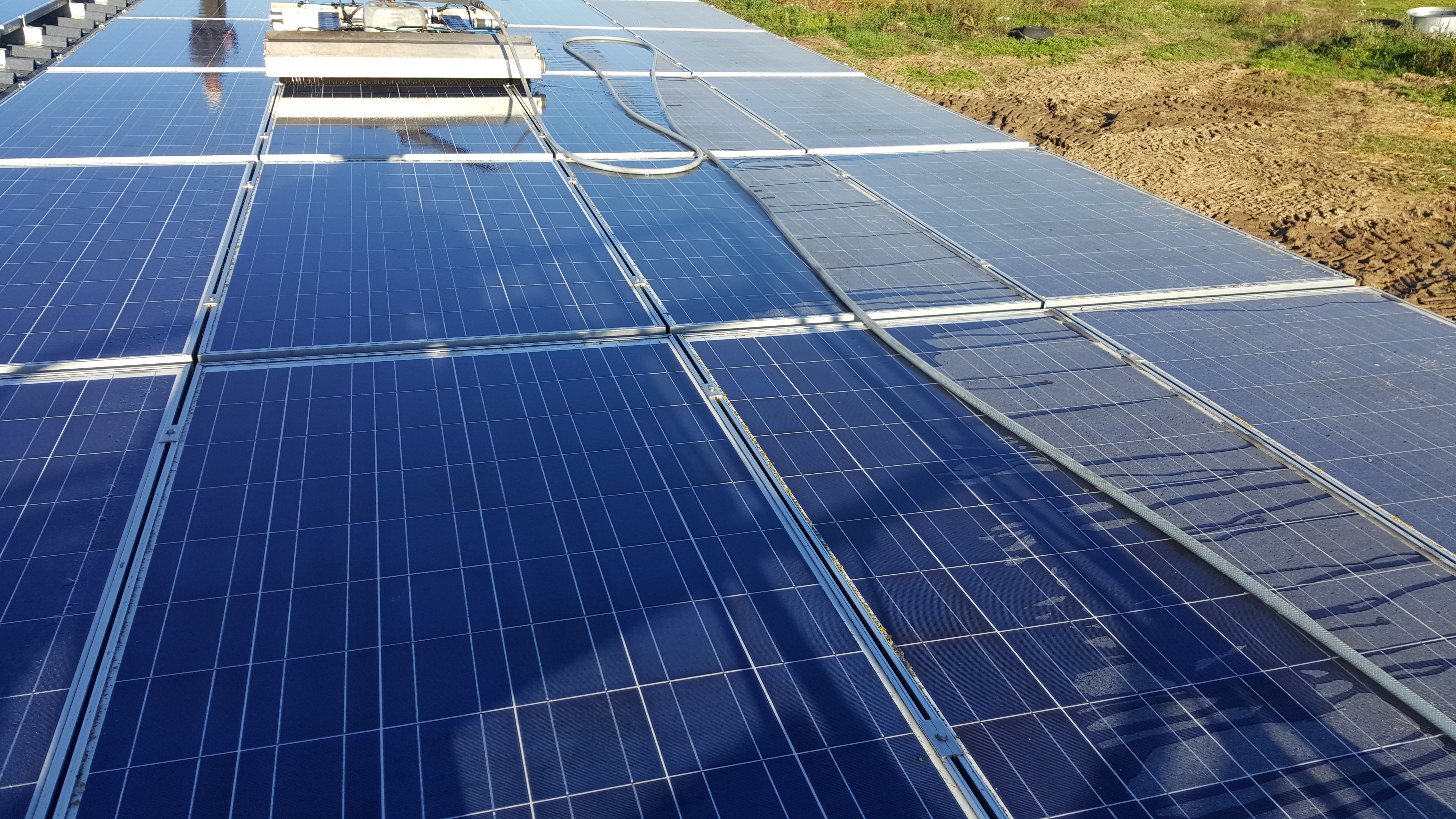 Chantier PV Agriculteur 1 300 m²