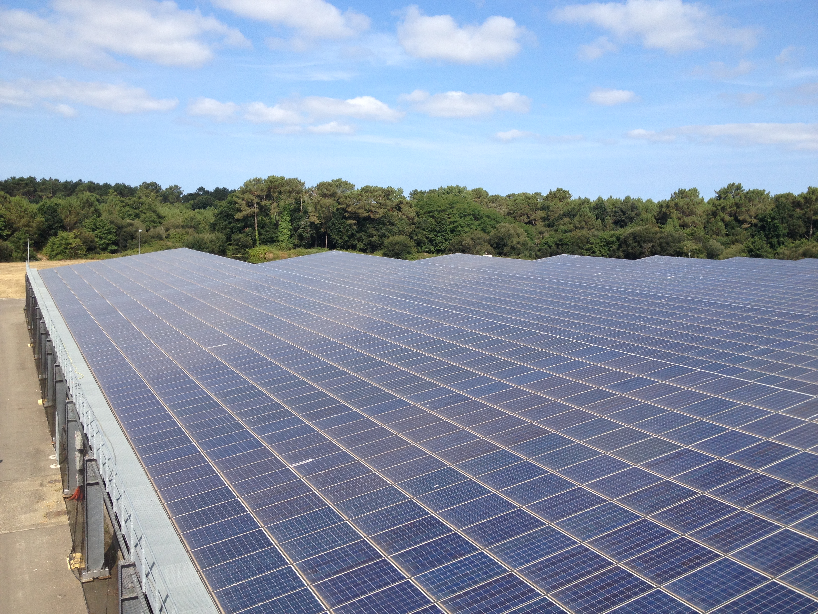 Chantier PV Pisciculture 12 000m²